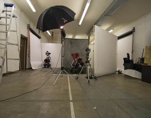 When i shoot a motorcycle i need to use large light modifiers to build good light.