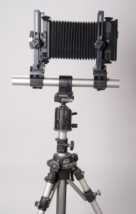 My Toyo 4X5 Camera-about the same size as my original Omega. 121mm Super Angulon Lens. 