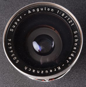 121mm f8 Super Angulon